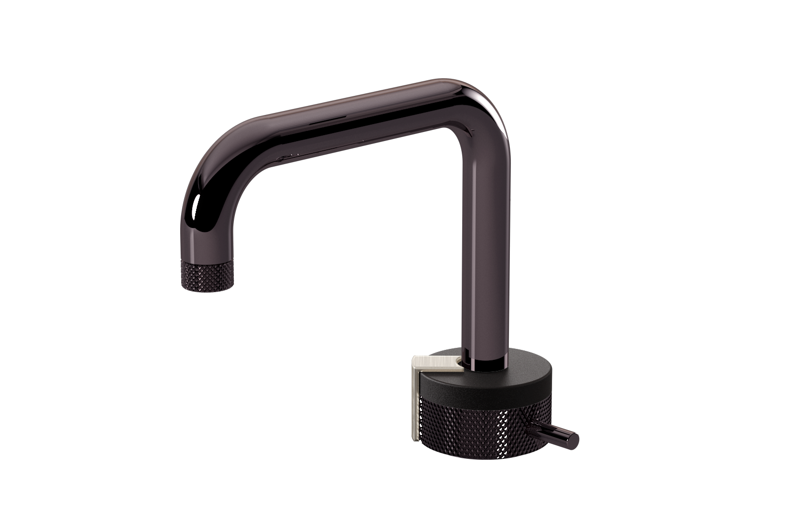 E-11500-R1BK-L2BNi-OX Однорычажный прогрессивный смеситель для раковины - излив 15,3см GRAFF MOD+