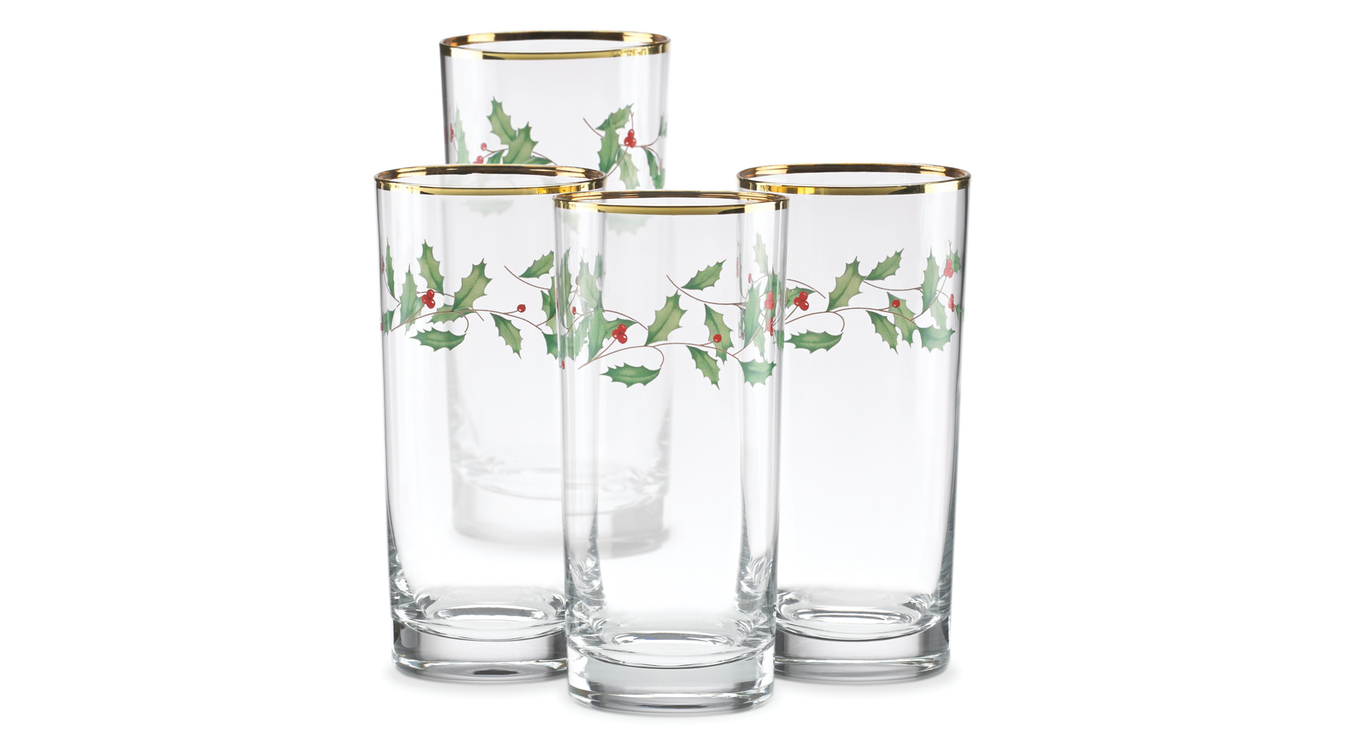 10565797 Lenox Набор бокалов для воды Lenox "Новогодние праздники" 350мл, 4шт Хрусталь  - Вид №2