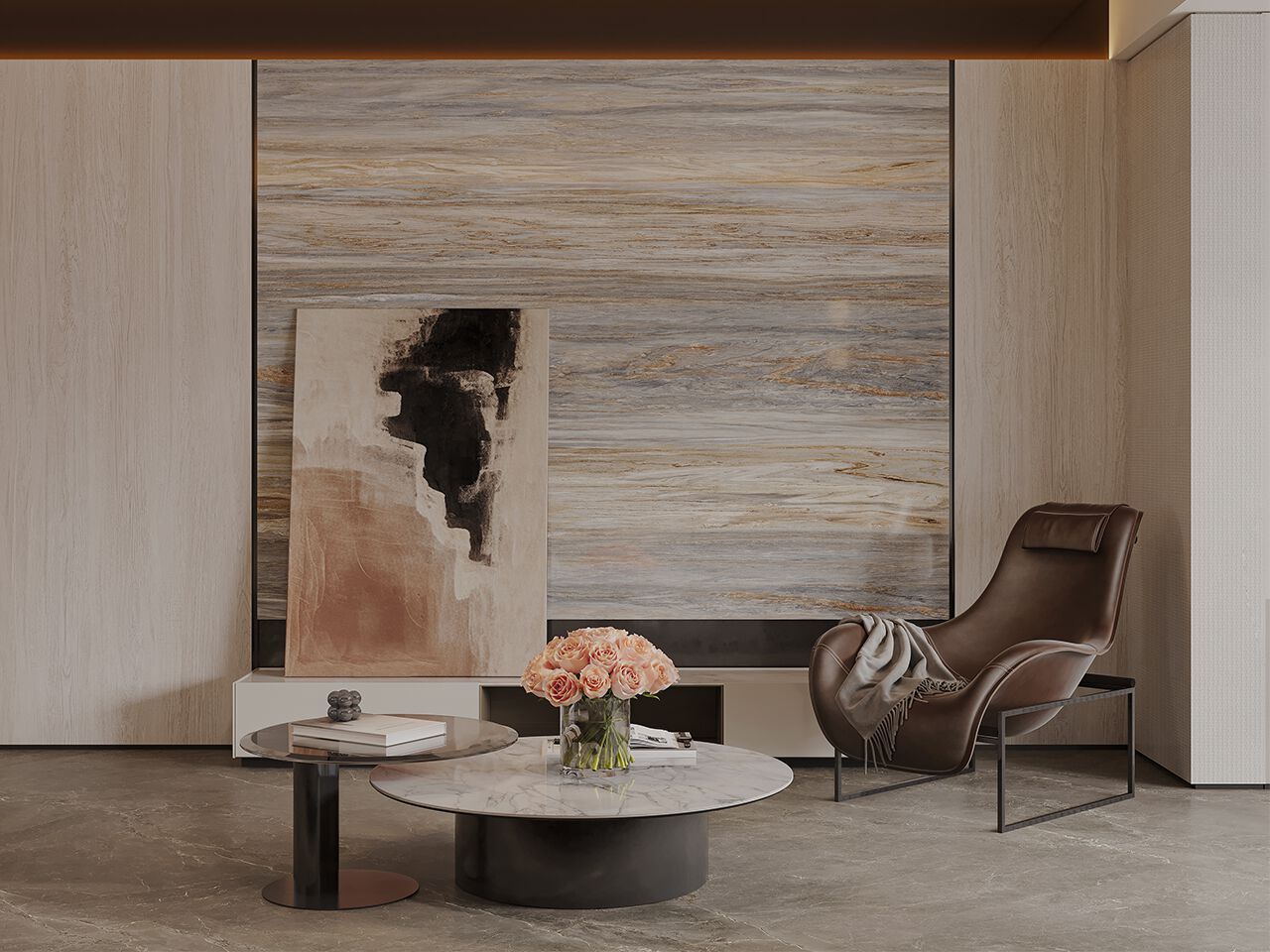 Мраморный пол / покрытие GANI MARBLE TILES PALISSANDRO BLUE ARCH-00079447 - Вид №2