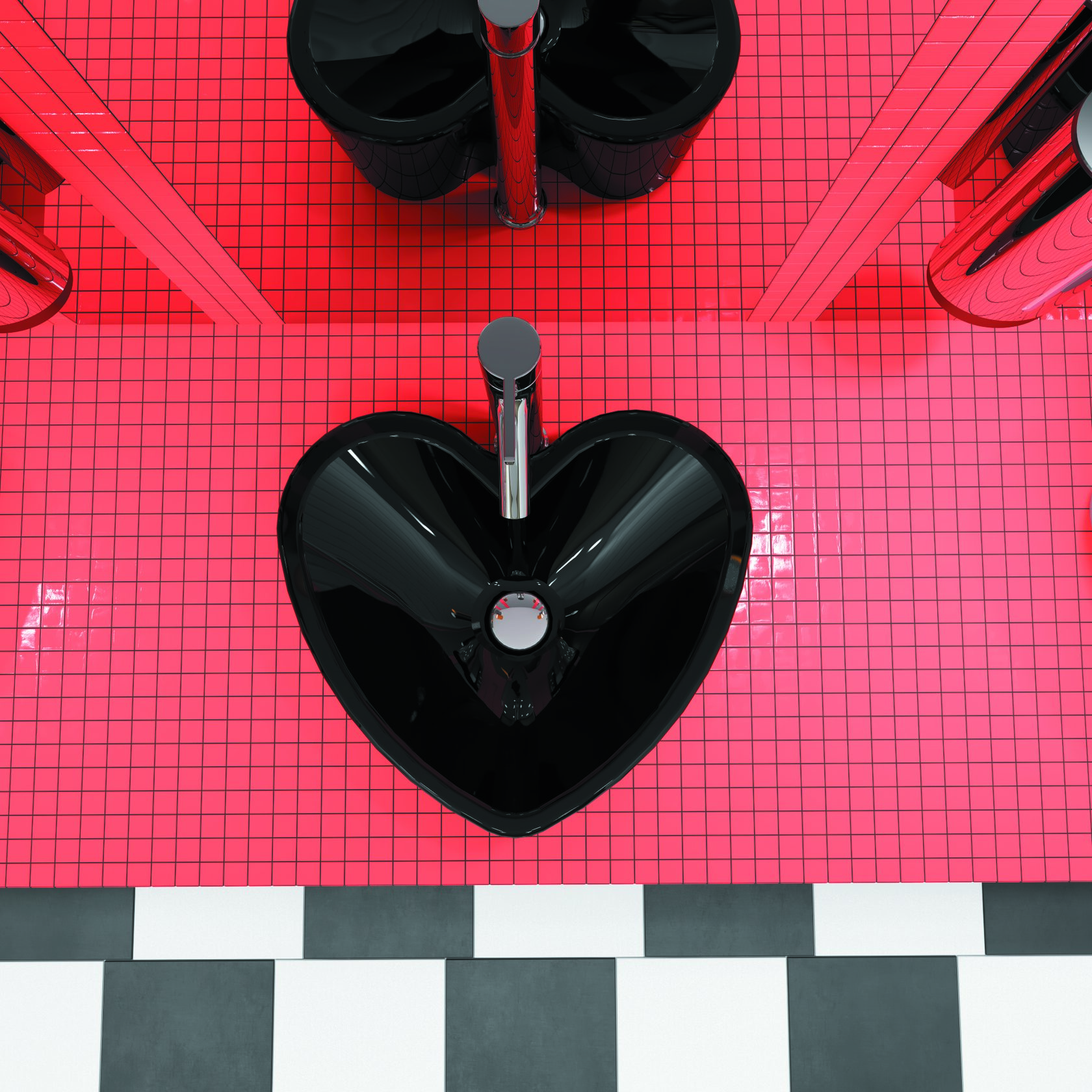 LOVSLWB01 Накладной умывальник Love is SANITA LUXE  - Вид №11