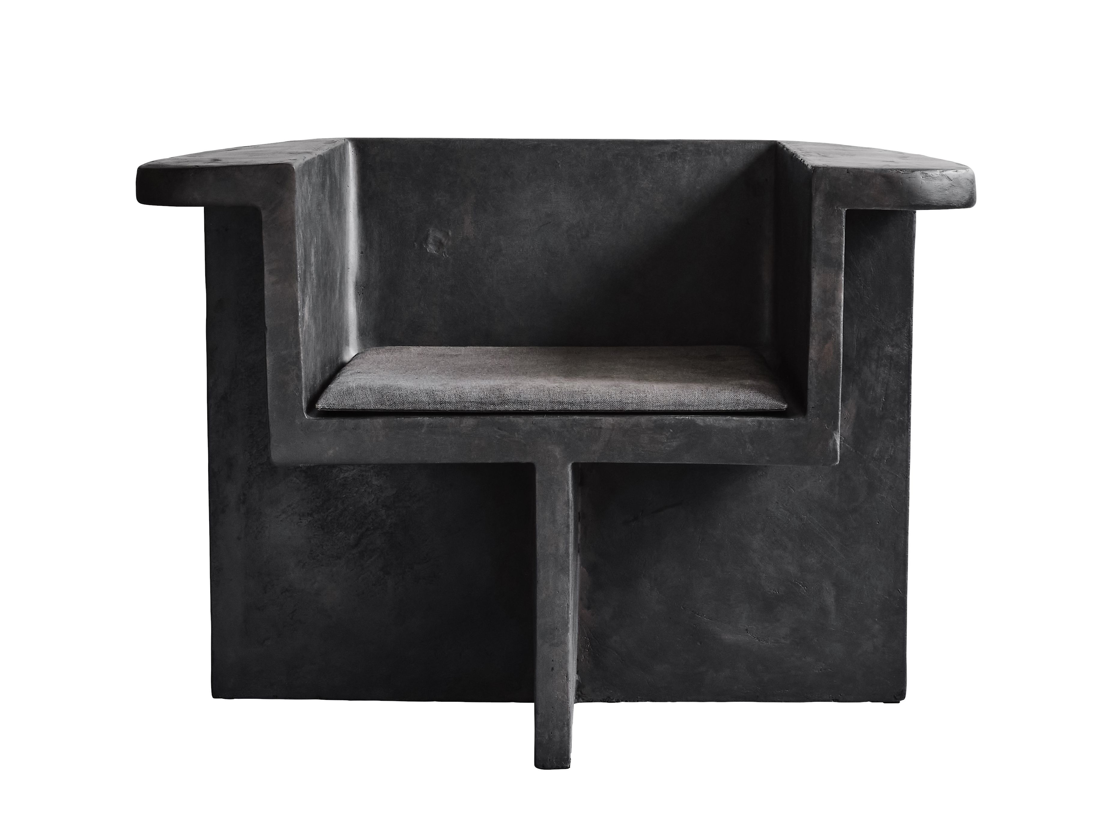 Кресло из волокнистого бетона с подлокотниками 101 Copenhagen Brutus ARCH-00146208 - Вид №18