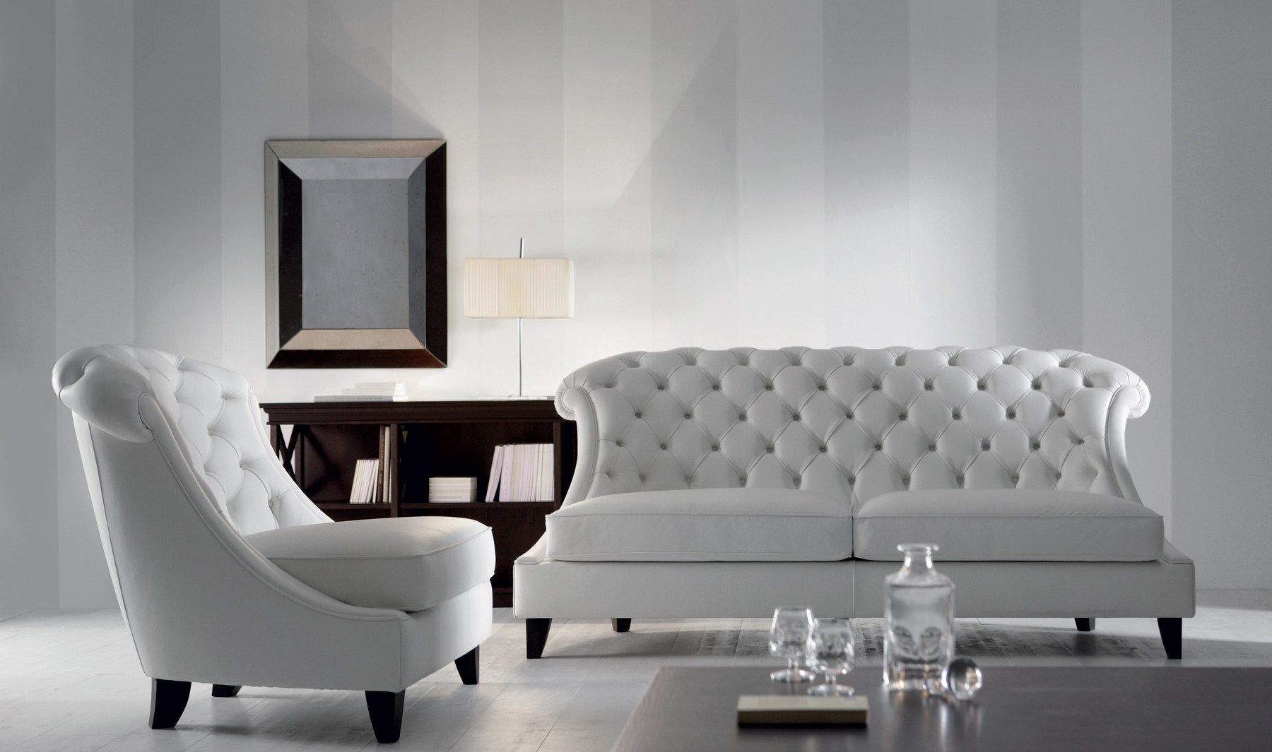 Кожаное кресло capitonné OPERA CONTEMPORARY Magda ARCH-00121464