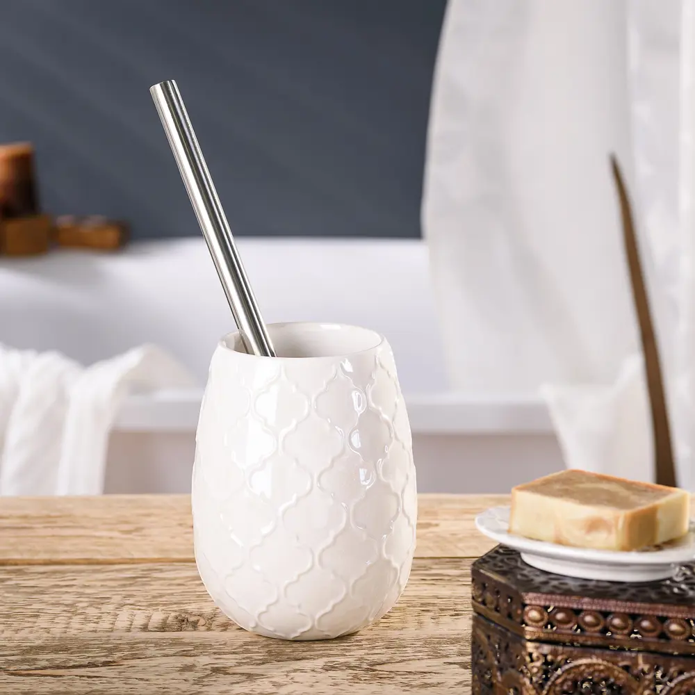 Ёршик для унитаза Lamis цвет бежевый WESS STLM-2034533 - Вид №1