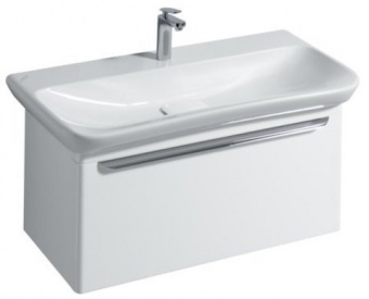 125400000 Подвесная раковина настенная прямоугольная Keramag  - Вид №3