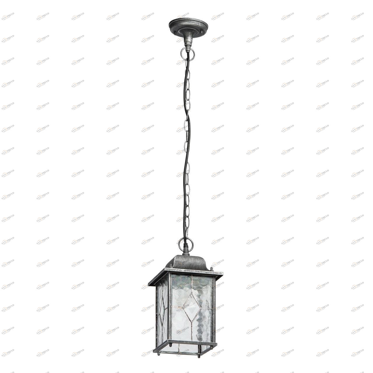 Уличный подвесной светильник De Markt Бургос 813010401 DE MARKT БУРГОС 272961 Серебро 