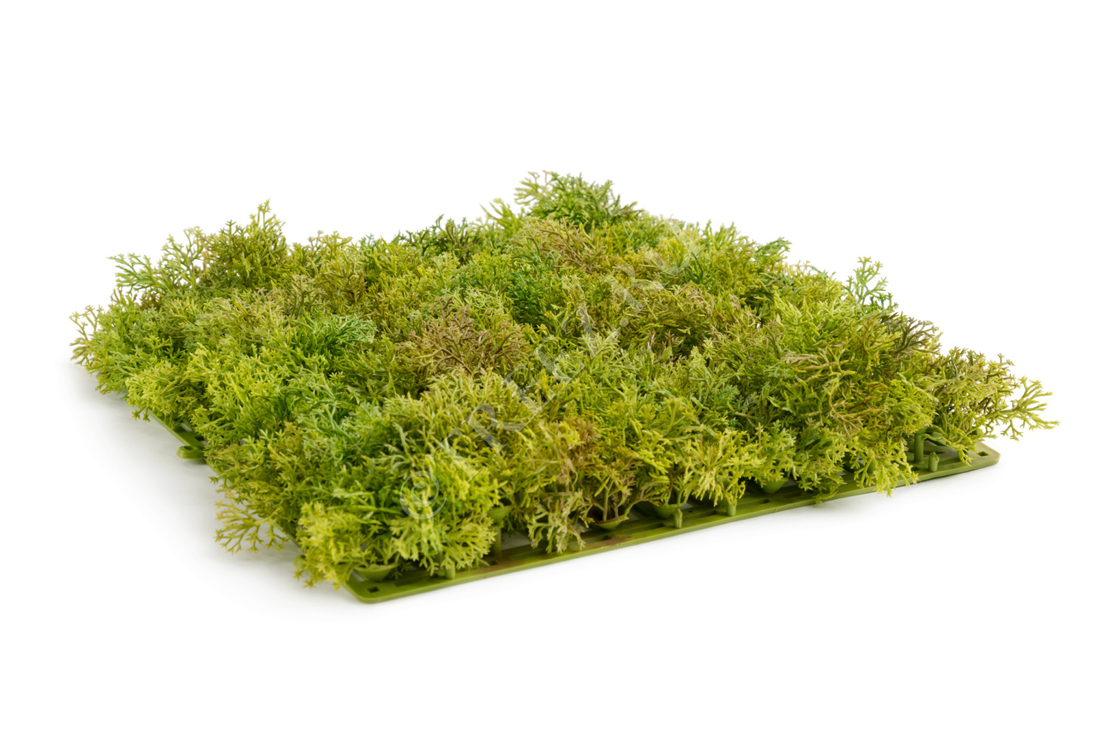 20.072028LG-S Мох Ягель светло-зелёный микс (коврик) Цветочная коллекция 