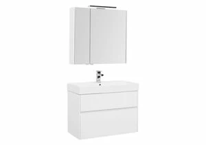 Мебель для ванной Aquanet Бруклин 85 белый