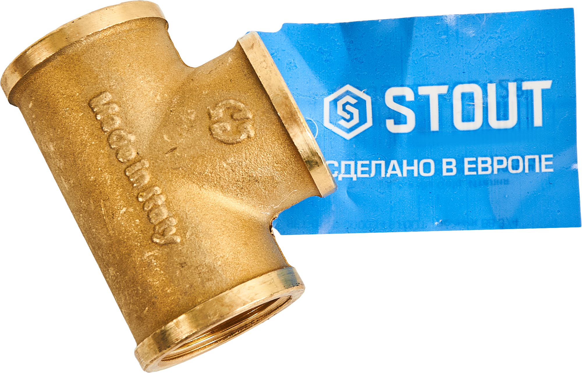 Тройник STOUT 3/4" для герметичных соединений водопровода 82238983 STLM-0022664 - Вид №2
