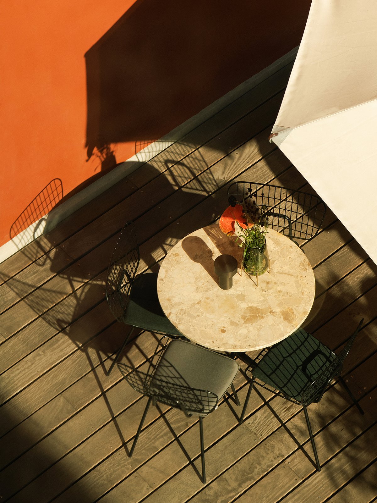 9520639 MENU Обеденный стул WM String Белый  - Вид №4