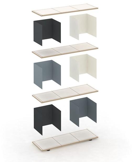 KONSTANTIN SLAWINSKI Модульный модульный книжный шкаф Yu sun-id-1507230 - Вид №4