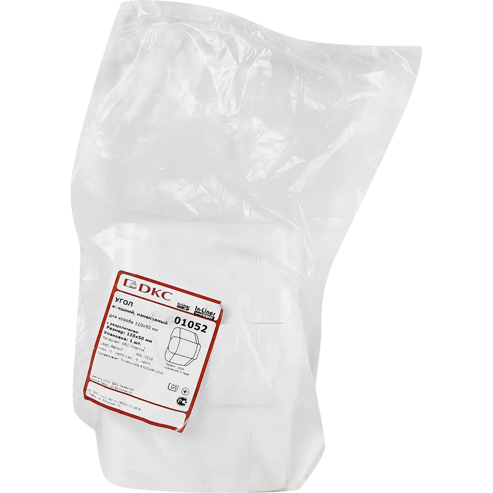 КЭАЗ Внешний угол для кабель-канала 110×50 мм белый глянцевый 88581807 STLM-1108676 - Вид №2