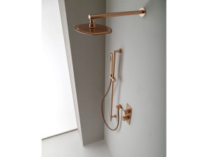 Набор для душа с одной ручкой из латуни с ручным душем