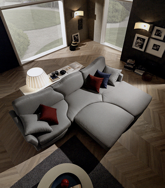 Диван VIRGOLA ESSEPI Comp. N. 06  - Вид №1