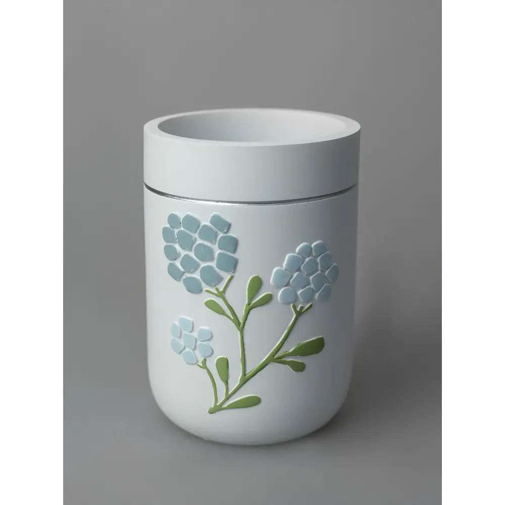 Стакан для зубных щёток Proffi Home Crocus полирезина цвет белый STLM-2005155 - Вид №4