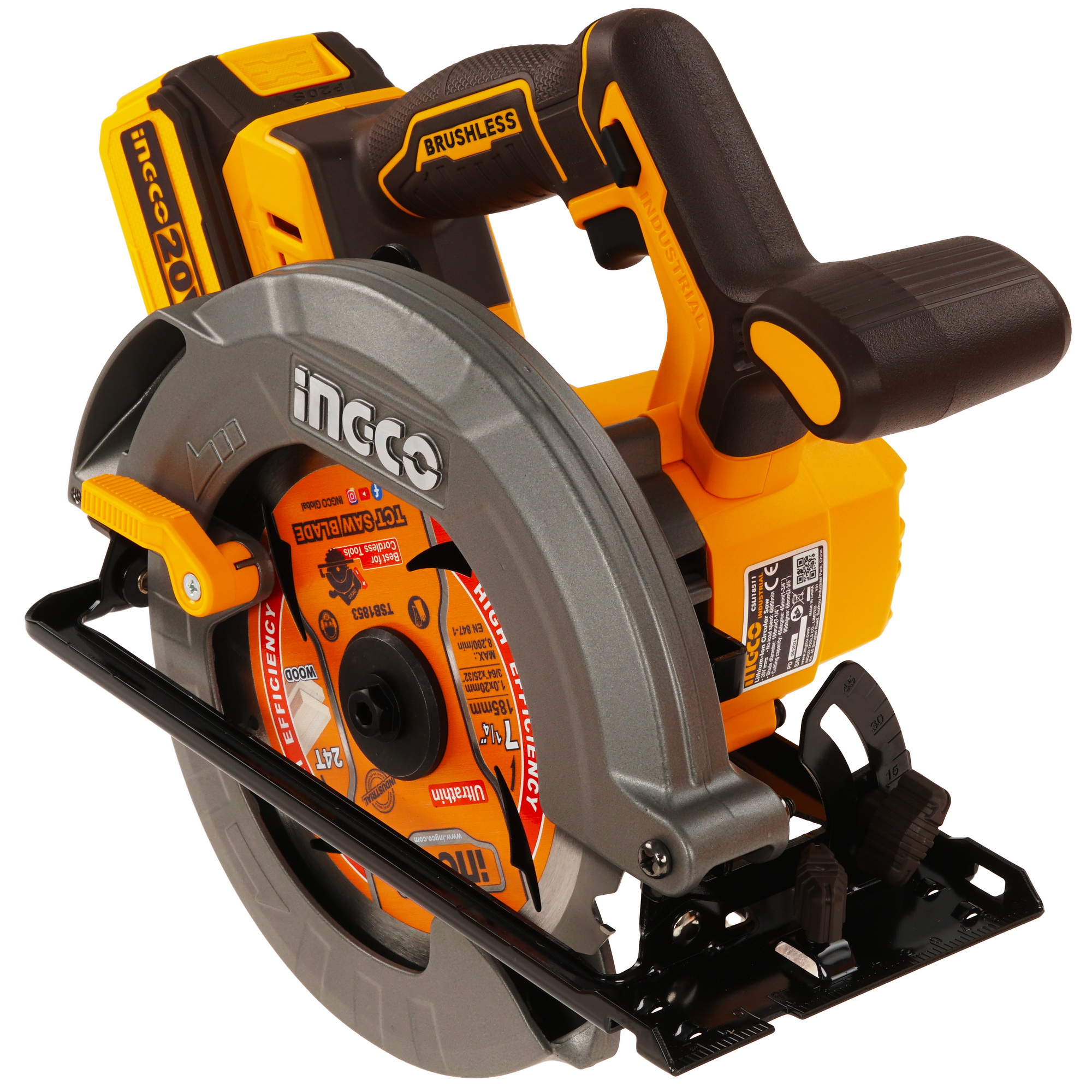 Пила дисковая INGCO CSLI18511 9213721 STDN-0094043