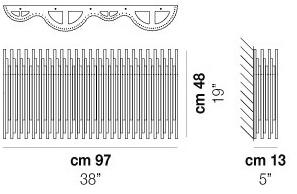 Vetreria Vistosi Настенный светильник из стекла Diadema sun-id-1491277 - Вид №6