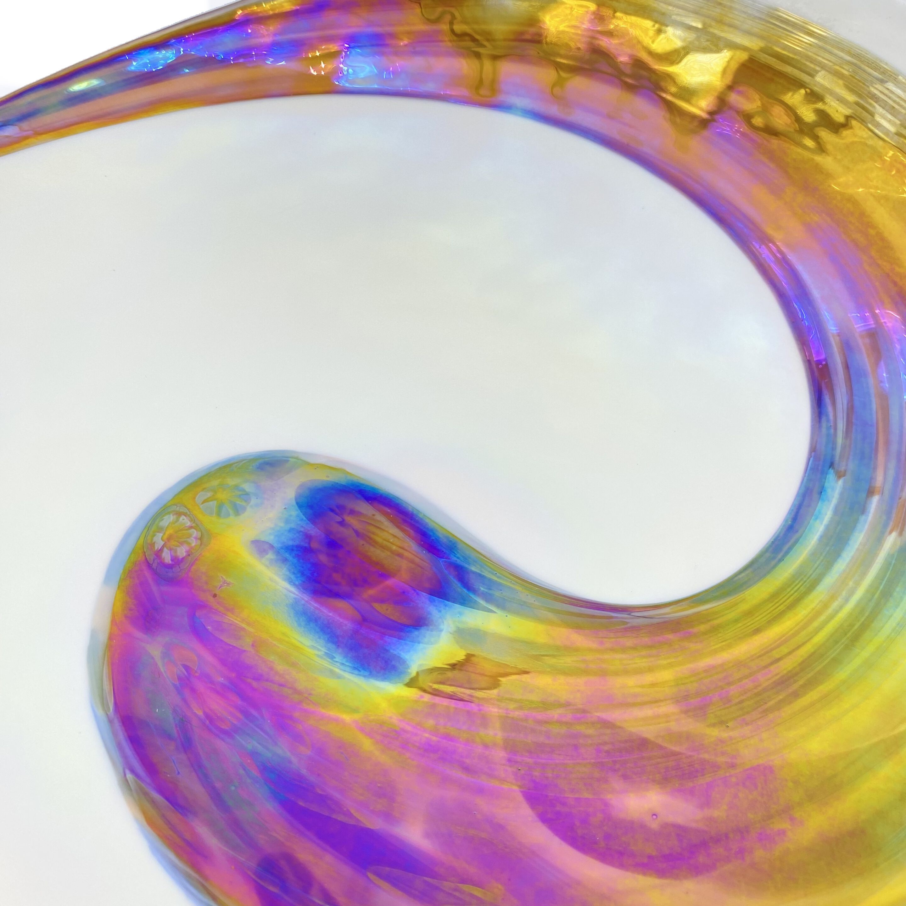 Тарелка для фруктов из муранского стекла ручной работы YourMurano Decorative Plates ARCH-00109072 - Вид №6