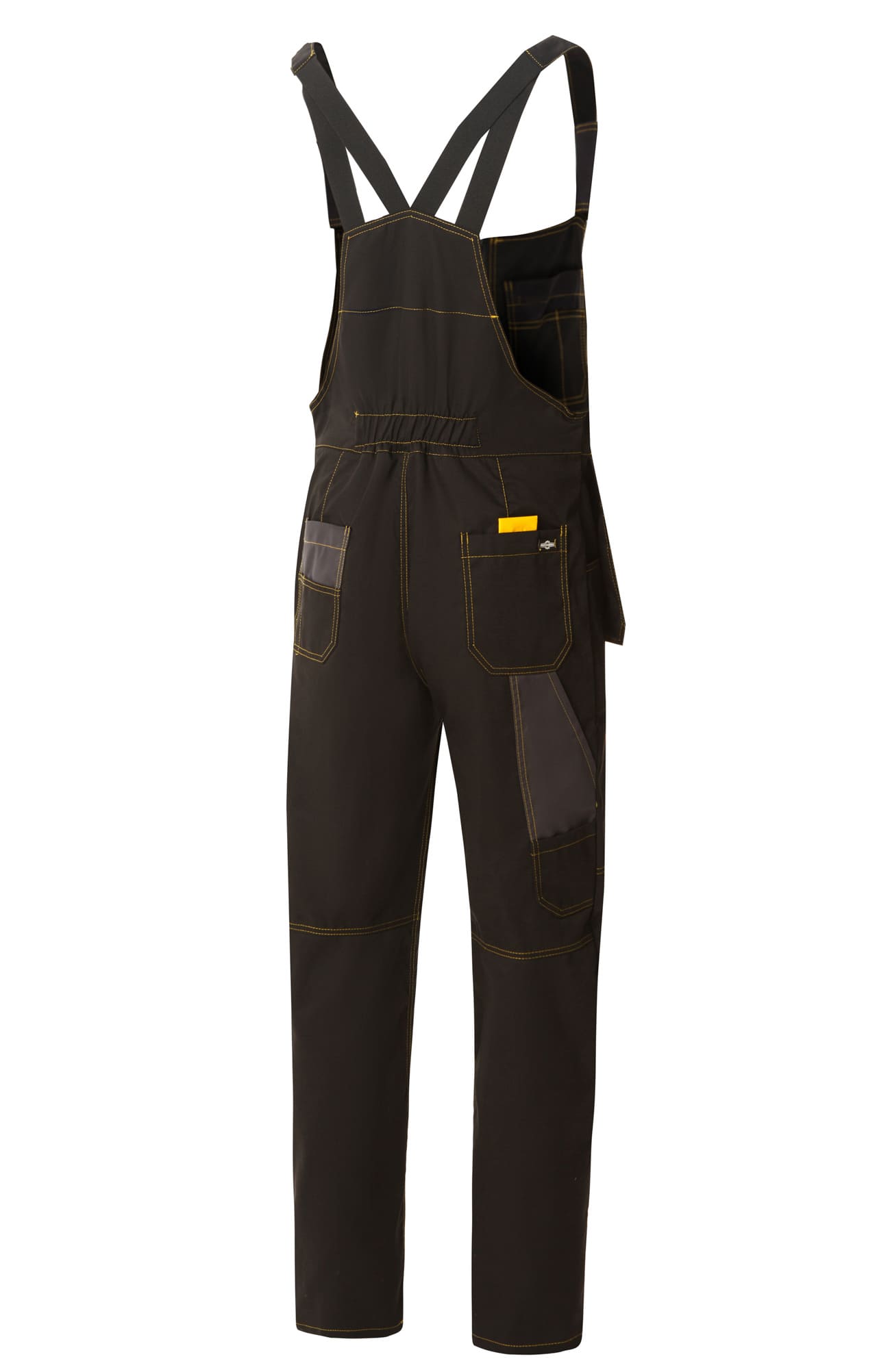 4956830 Костюм "Профессионал-2" черный-графит-желтый GENESIS  Летняя спецодежда  размер 52-54/182-188  - Вид №5