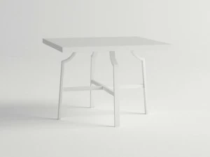 10Deka Квадратный алюминиевый садовый стол Agosto