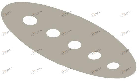 Rossini Illuminazione Светодиодный потолочный светильник из алюминия Bubbles Bub004t 