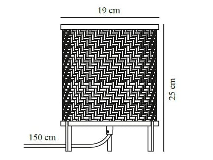 Бамбуковая настольная лампа Nordlux TRINIDAD ARCH-00050284 - Вид №4