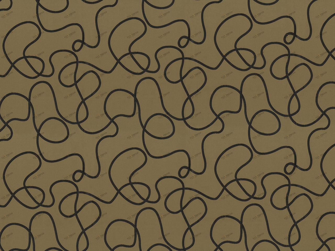 COLORISTICA 2362-20 Портьерная ткань  Жаккард  ArDeco part 2 Коричневый 