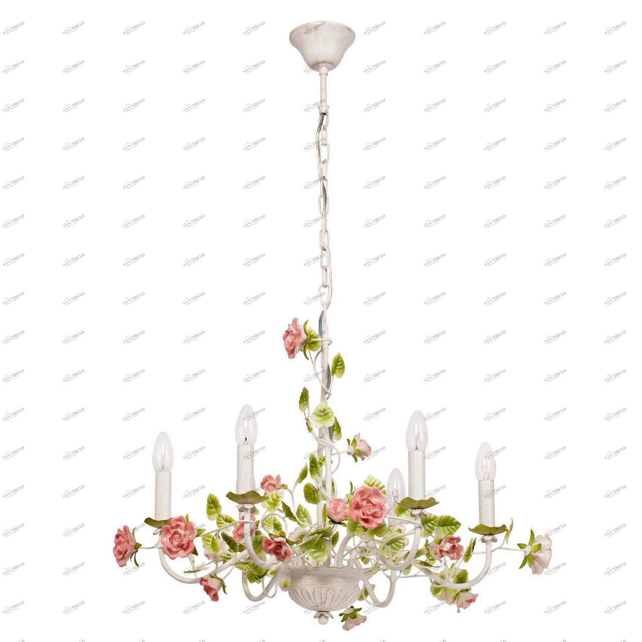 Подвесная люстра MW-Light Букет 421013806 MW-LIGHT ДИЗАЙНЕРСКИЕ, БУКЕТ 185543 Разноцветный 