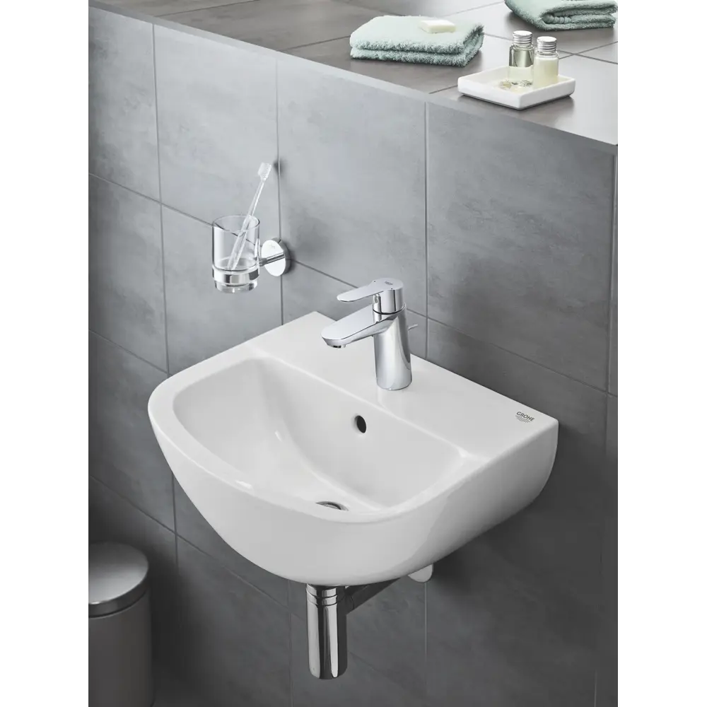 Смеситель для раковины Grohe Startclova S однорычажный цвет хром 82312201 STLM-2184612 - Вид №9
