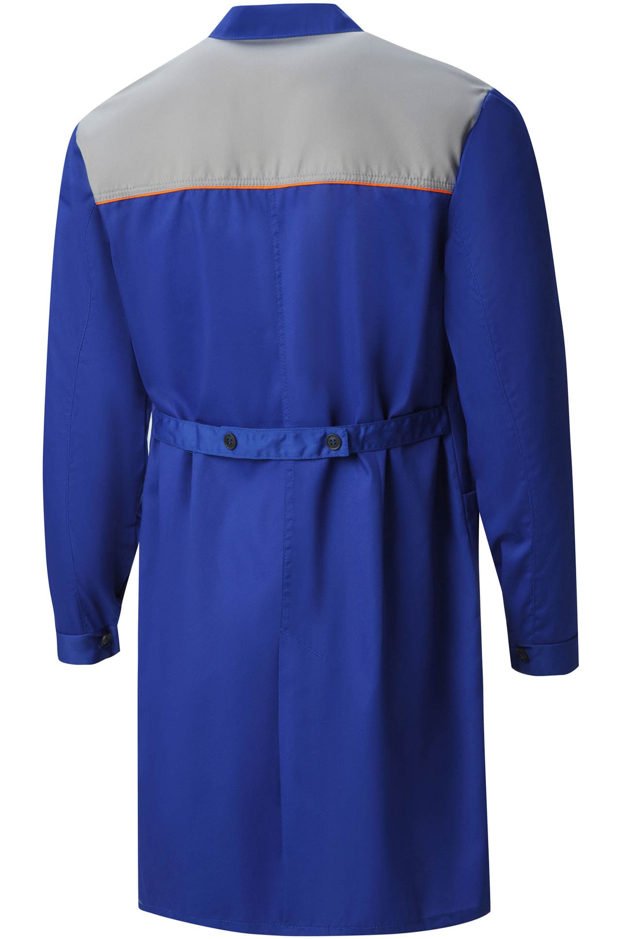 65770 Халат "Профессионал" мужской василек-светло-серый  Одежда для обслуживающего персонала  размер 64-66/182-188 Спецодежда  - Вид №1