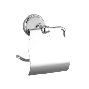 Держатель для туалетной бумаги LEMER Loire с крышкой в хромированном исполнении 89384403