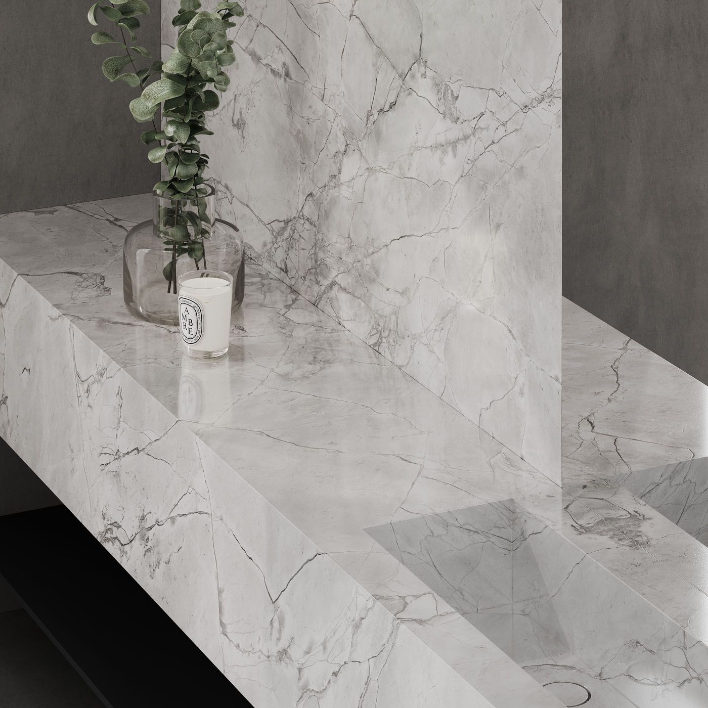 Керамогранит с мраморным эффектом Optimum Surfaces Marble Selection ARCH-00048118 - Вид №1