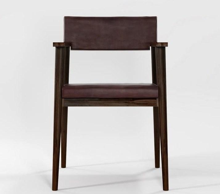 KARPENTER Мягкое кожаное кресло с подлокотниками Vintage sun-id-1444789 - Вид №33