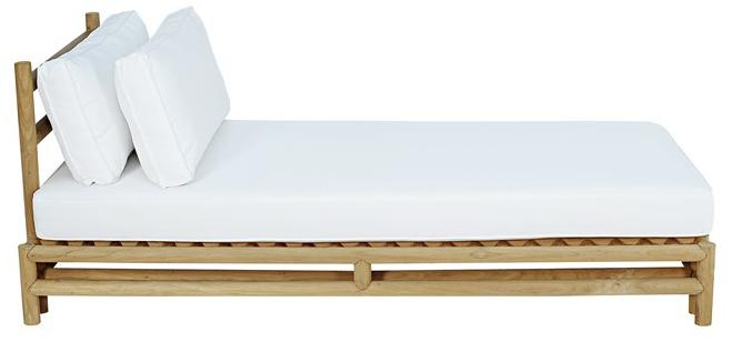 cbdesign Садовая кушетка из тика Woo system Tj 328b - Вид №3