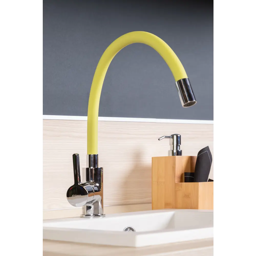 Излив для смесителя Esko Coralli гибкий цвет васаби STLM-2184137 - Вид №5
