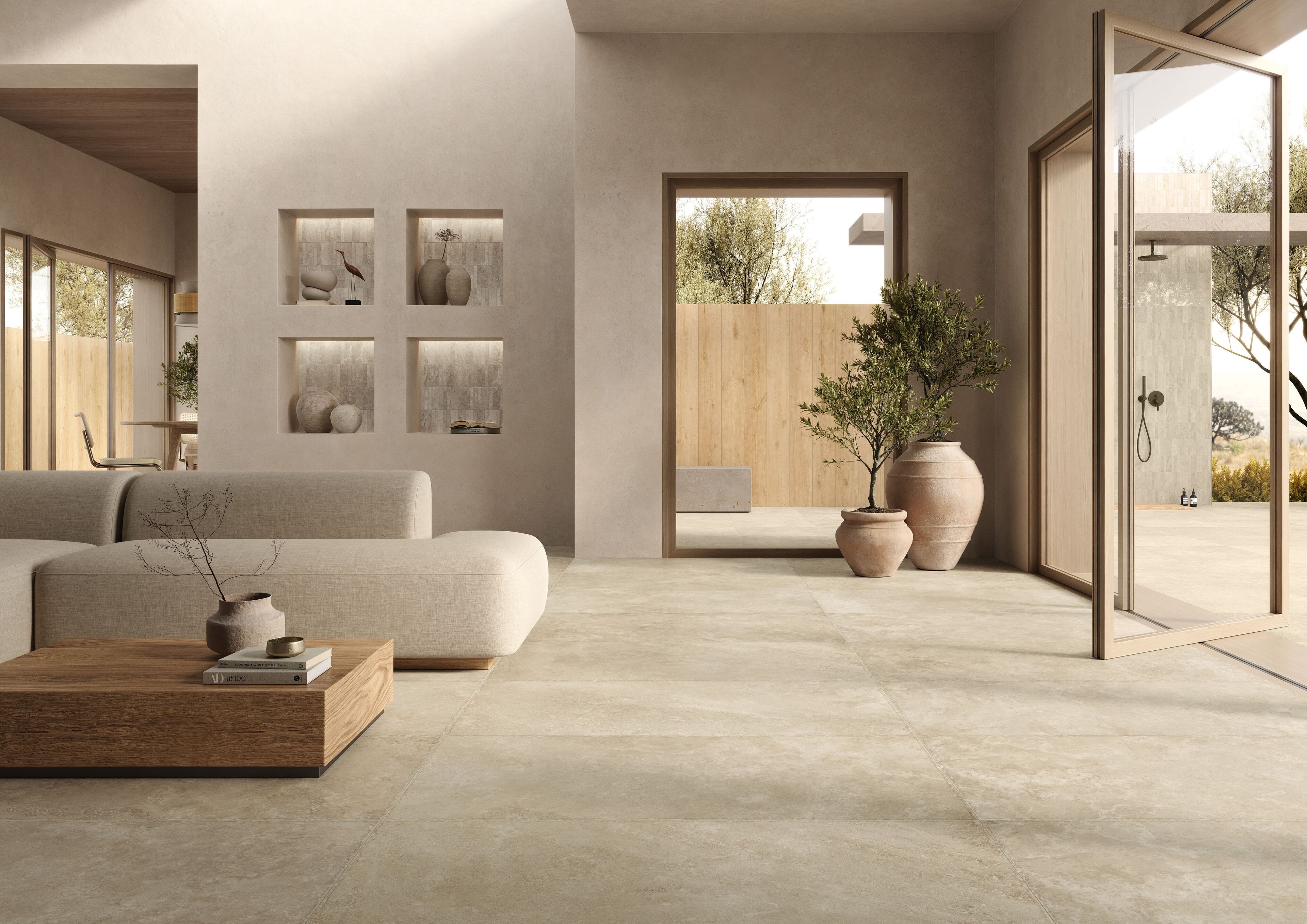 Пол / облицовка из керамогранита с эффектом камня Ceramiche Caesar Histoire ARCH-00148098 - Вид №2