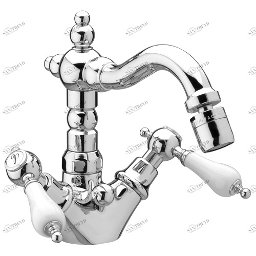6085 Встроенный монокомандный смеситель для биде с автоматическим донным клапаном EFFEPI RUBINETTERIE Artex 