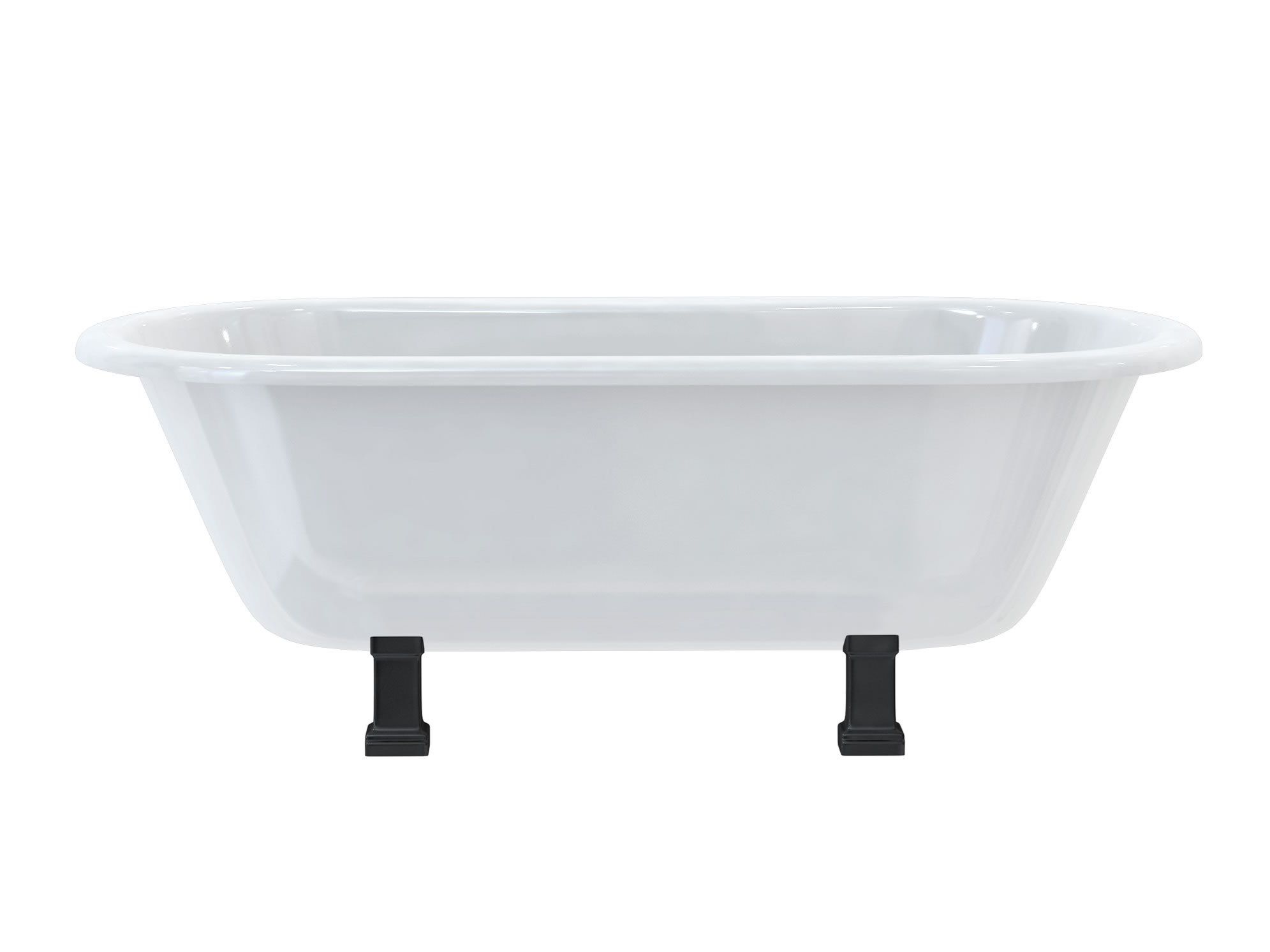 Овальная акриловая ванна на ногах Burlington ARCH-00030731 - Вид №26