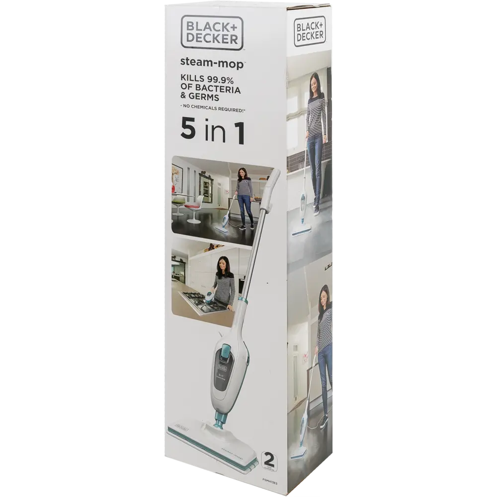 Швабра паровая Black&Decker 1300 Вт BLACK + DECKER STLM-2100055 - Вид №8