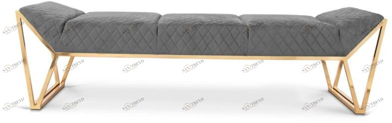 LUXXU Стеганая скамья, обитая бархатом Prisma sun-id-1356097