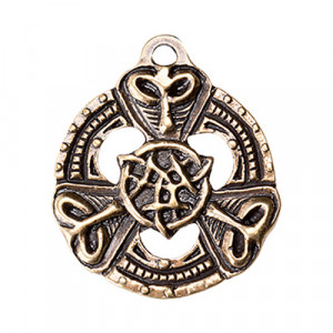 09063 Амулет защитный №1, латунь "Трискель" Giftman