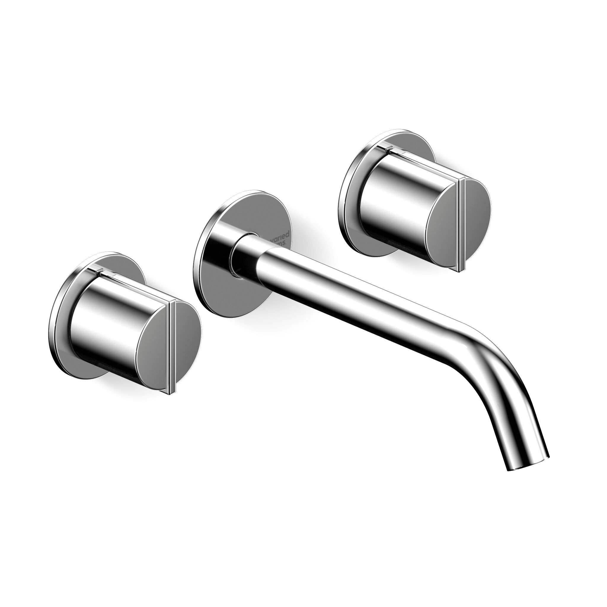 Настенный смеситель для раковины с 3 отверстиями Varied Forms Macaron ARCH-00103431 - Вид №1