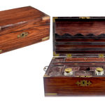 SOR27568 Коробка в латунном переплете из палисандра ijlbrown  - Вид №15