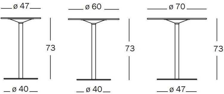Magis Круглый стол в hpl Passe-partout sun-id-1410689 - Вид №2