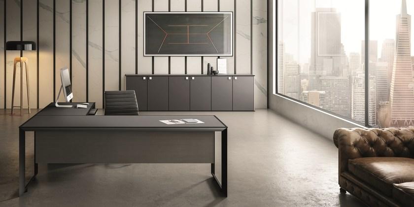 IFT Низкая офисная кладовая из алюминия и стекла 45/90 sun-id-1412221 - Вид №2