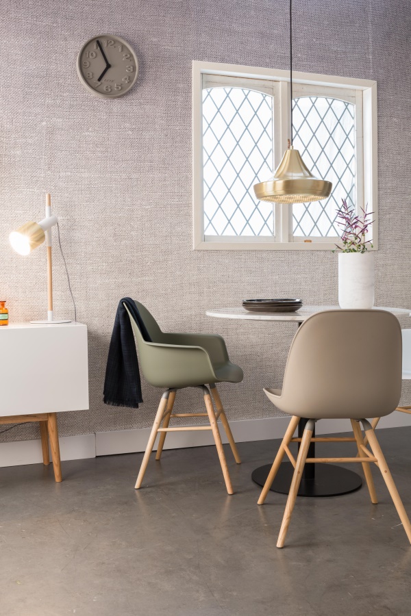 Кресло Albert Kuip светло-серое Zuiver 1200133 - Вид №10