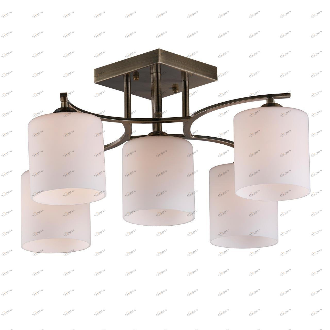 Потолочная люстра Omnilux Pisticci OML-55317-05 OMNILUX PISTICCI 279203 Белый 