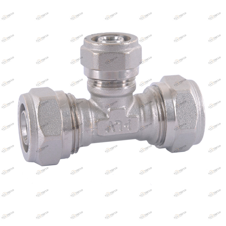 HLV-114331.№.01 Тройник обжимной HLV 