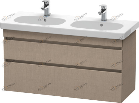 DS648607575 Тумбочка подвесная DuraStyle #DS6486 1150 x 453 мм Лен, декор Duravit