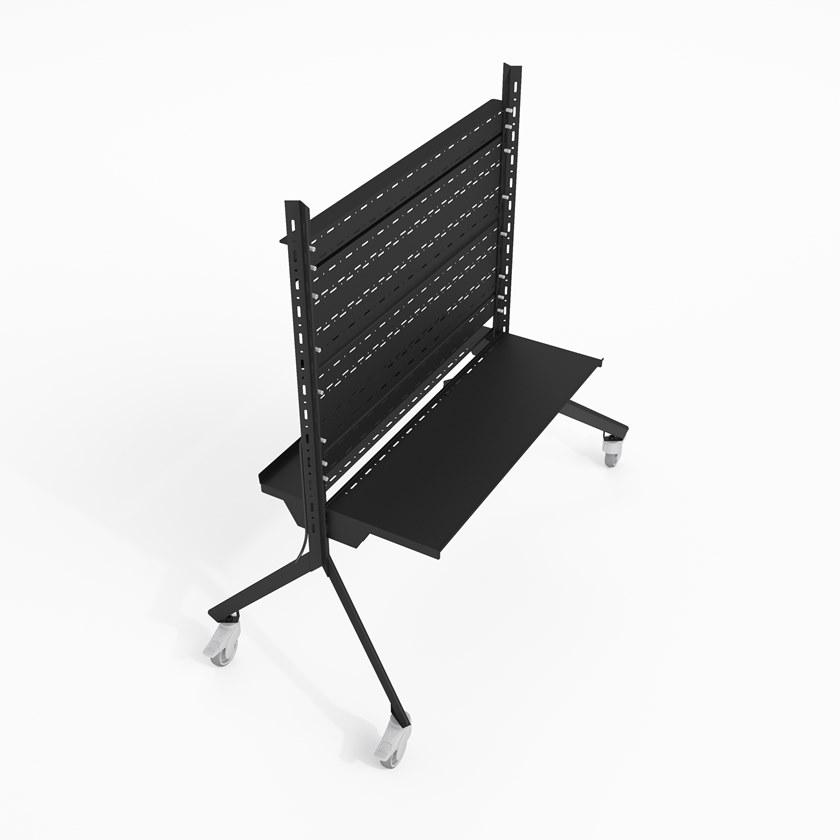 ODESD2 Напольный стальной поворотный монитор / подставка под телевизор X sun-id-1444493 - Вид №18