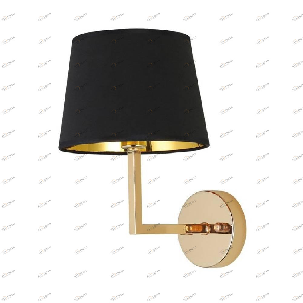 Бра Crystal Lux Conte AP1 CRYSTAL LUX  078637 Золото;черный 